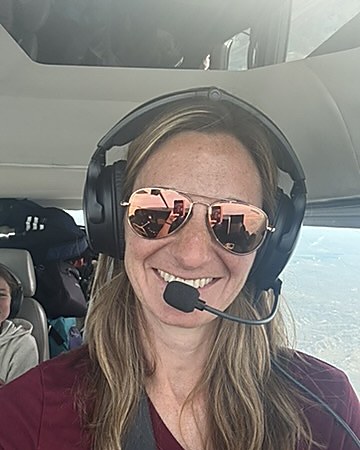 Kara, flight instructor